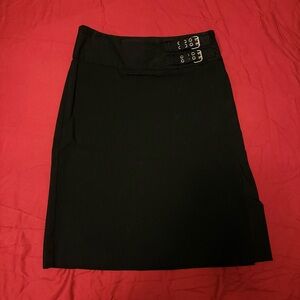 Y2K corpgoth pencil skirt